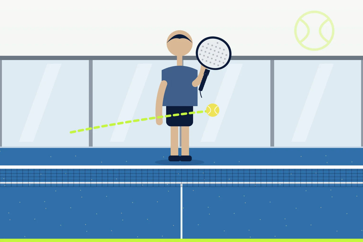 Volley im Padel: Vorhand, Rückhand und der Block — Grundlagen für das Netzspiel