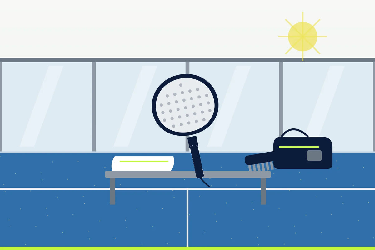 Schlägerpflege: wie dein Padelschläger zwei Saisons statt einer hält